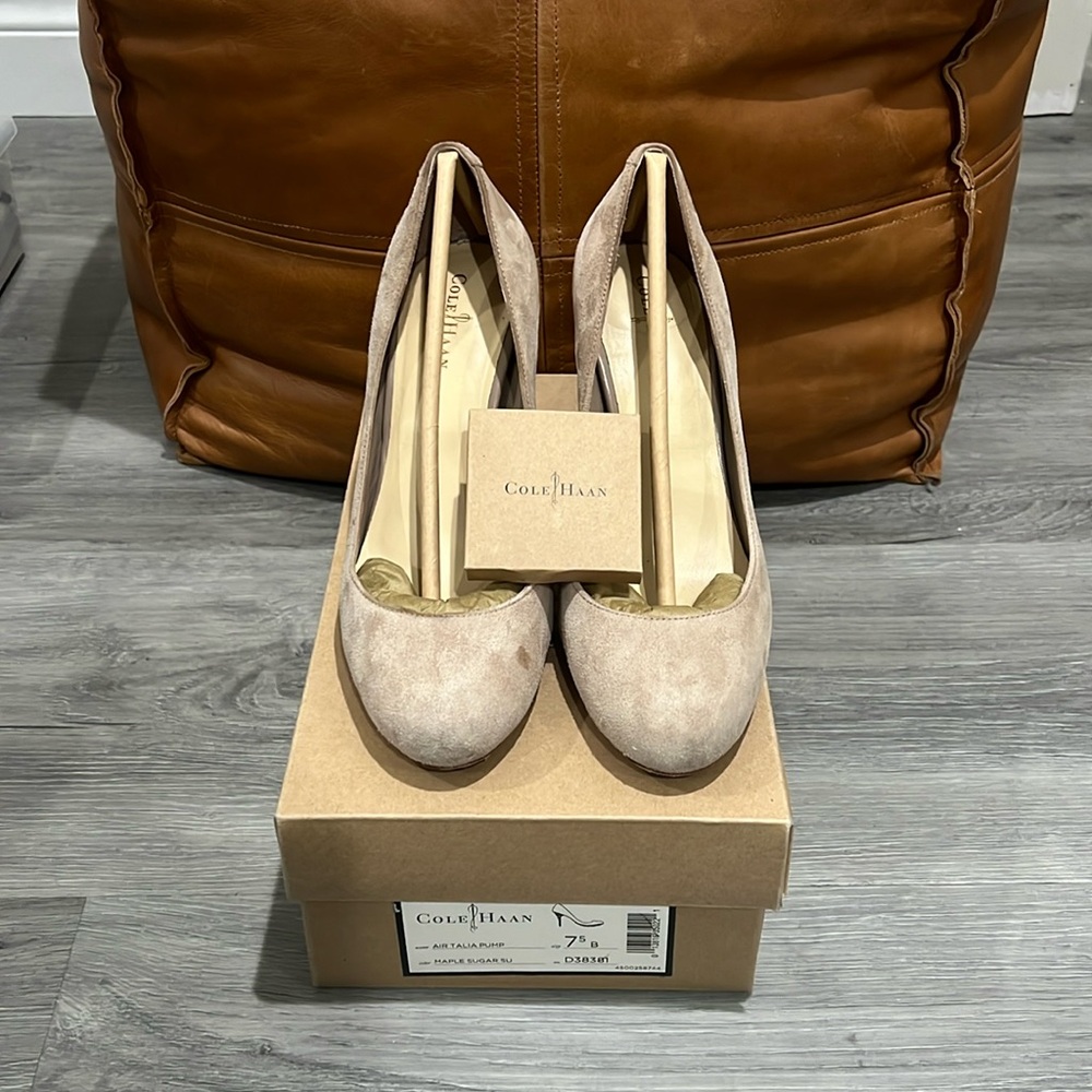 Cole Haan Air Talia Suede Pumps